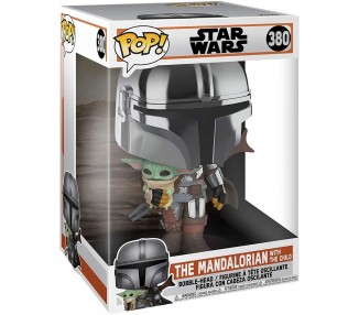 Figura POP Star Wars Mandalorian with Yoda Child 25cm