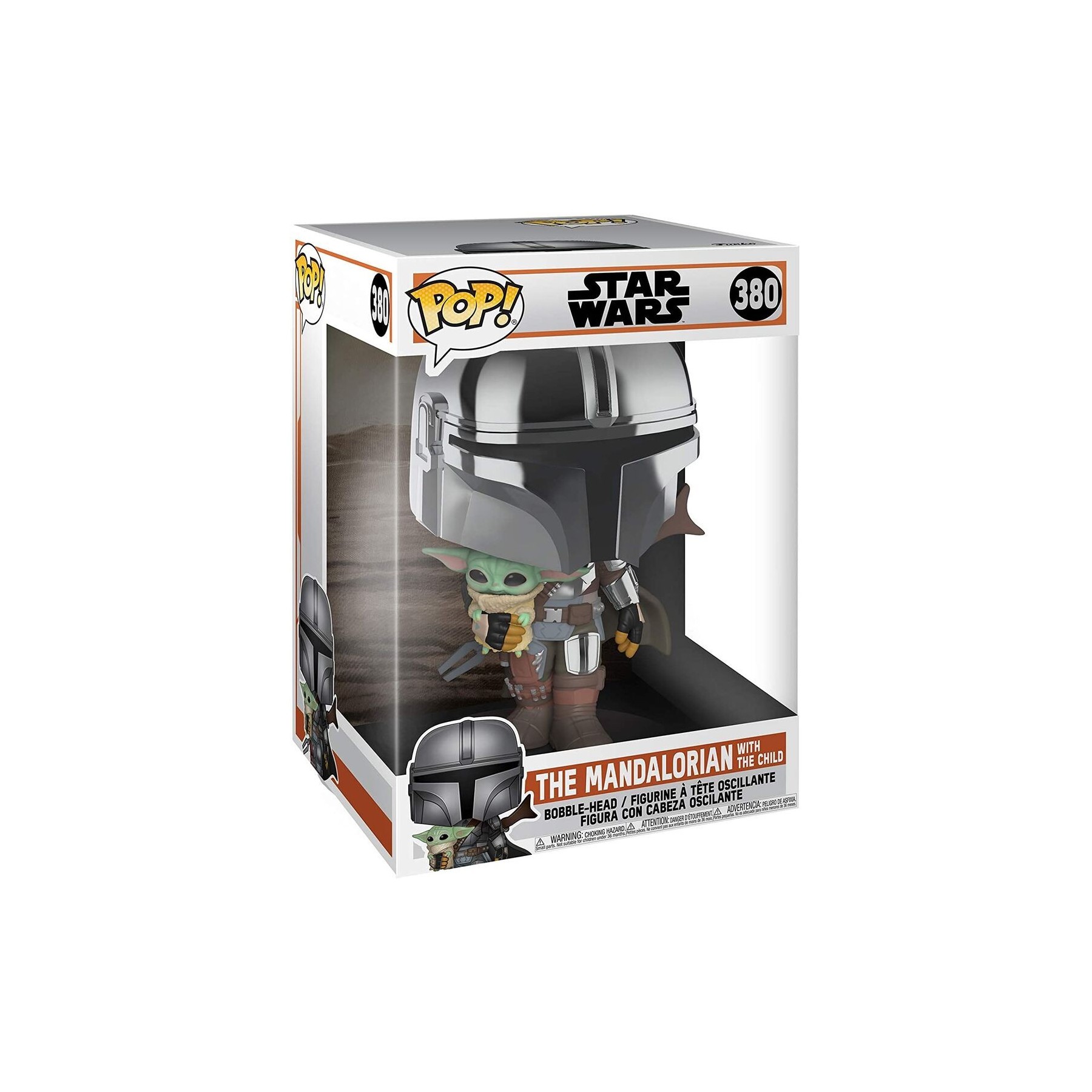 Figura POP Star Wars Mandalorian with Yoda Child 25cm