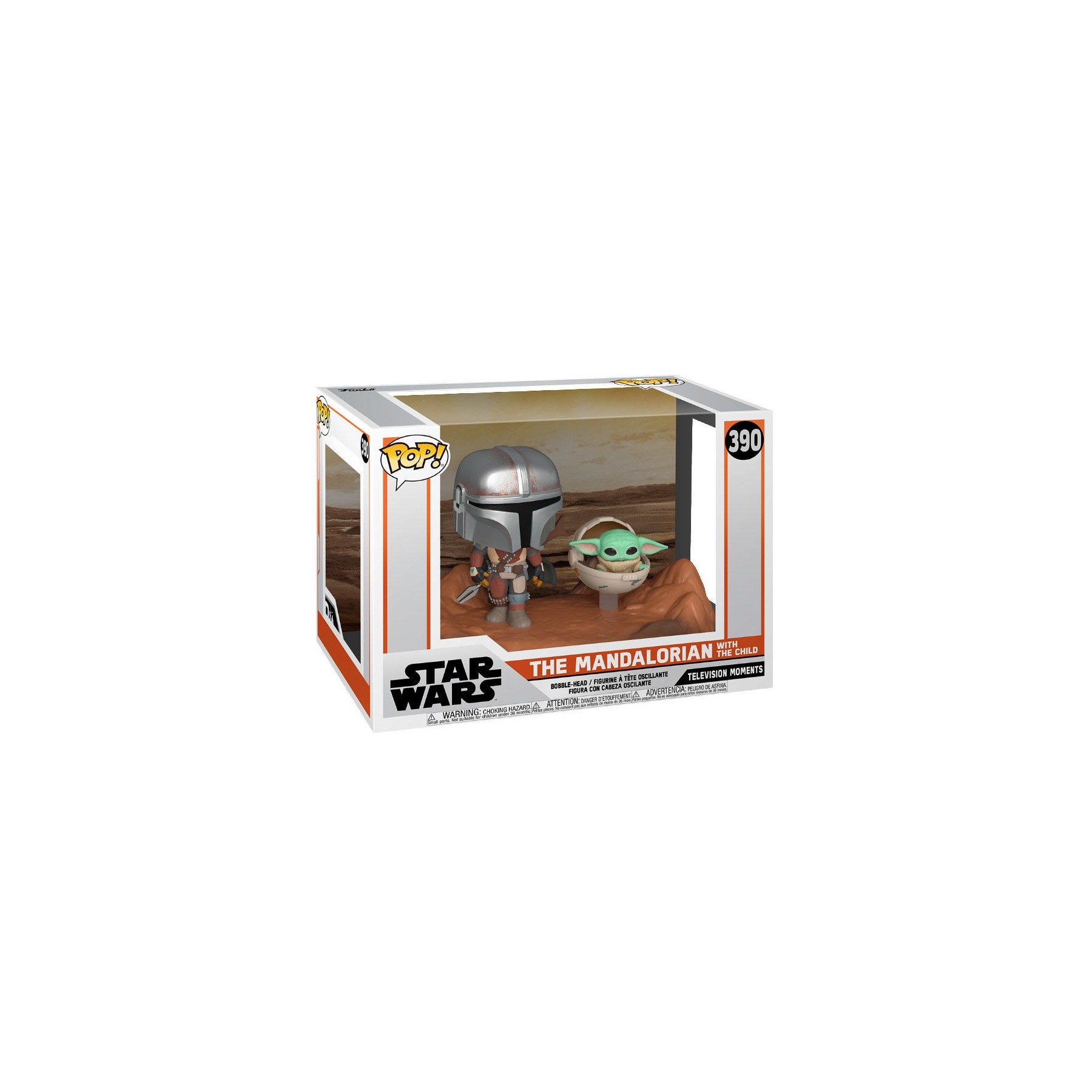 Figura POP Star Wars Mandalorian - The Child and Mandalorian