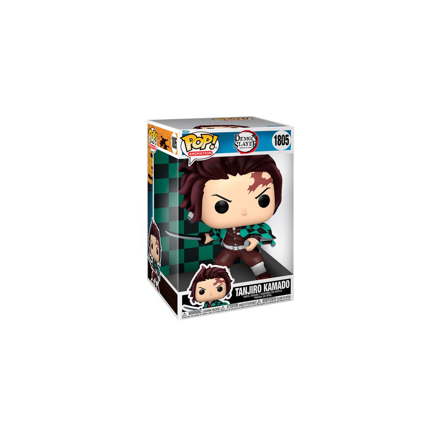 Figura POP Demon Slayer Kimetsu no Yaiba Tanjiro Kamado 25cm