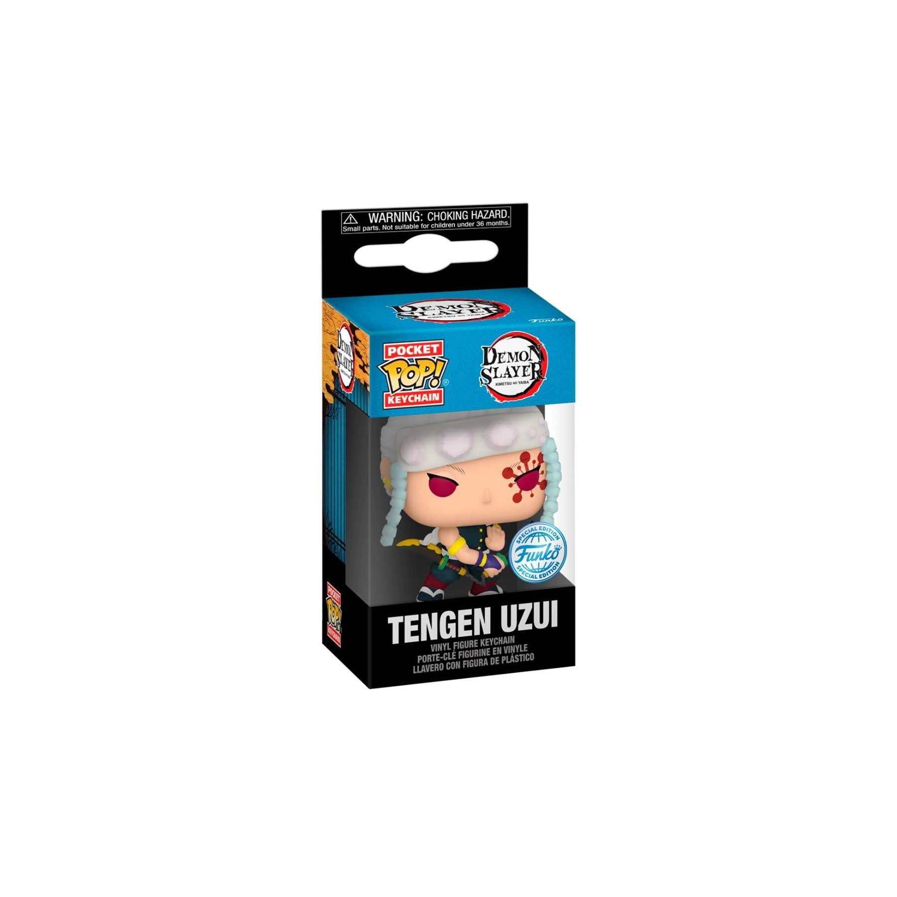 Llavero Pocket POP Demon Slayer Kimetsu no Yaiba Tengen Uzui