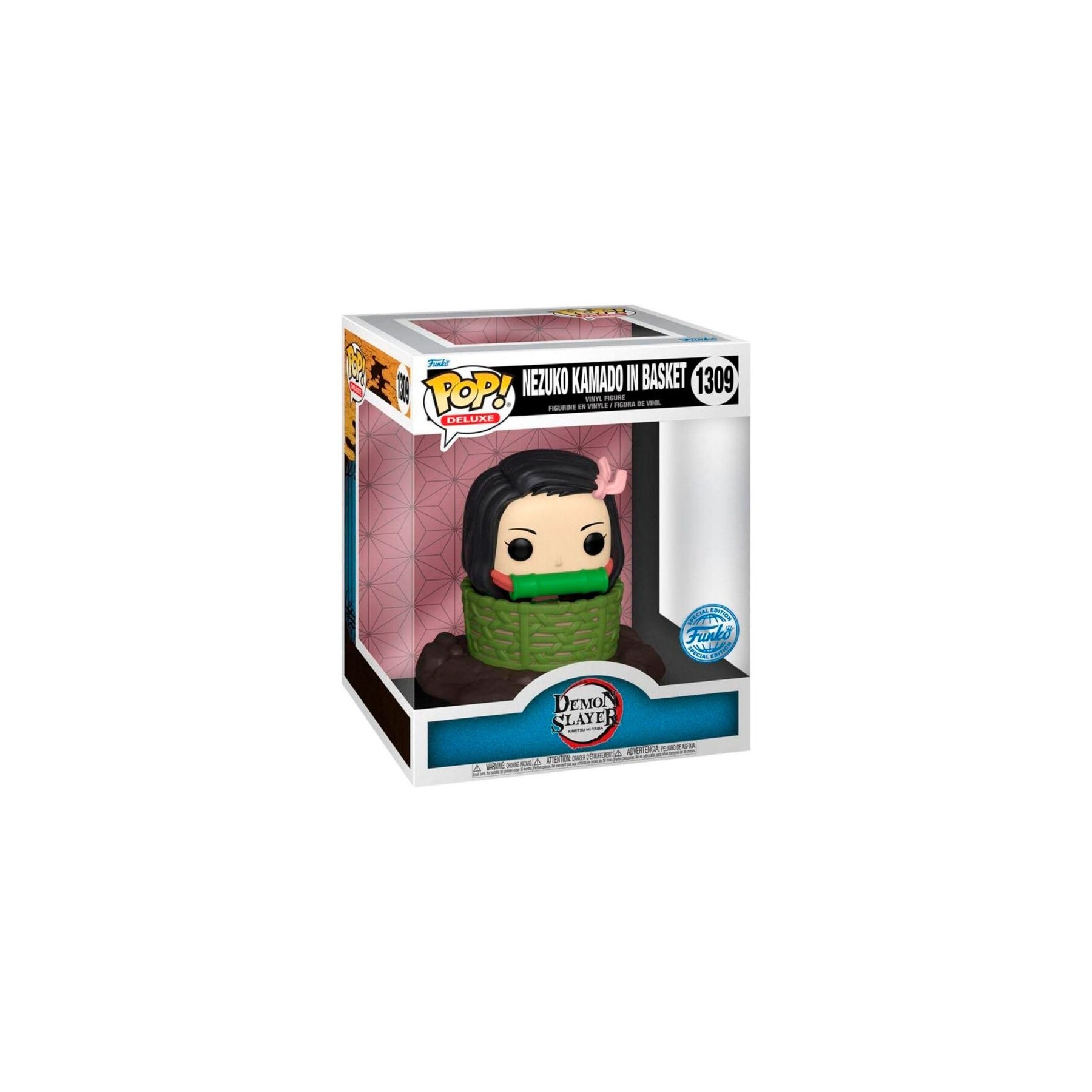 Figura POP Deluxe Demon Slayer Kimetsu no Yaiba Nezuko Kamado in Basket