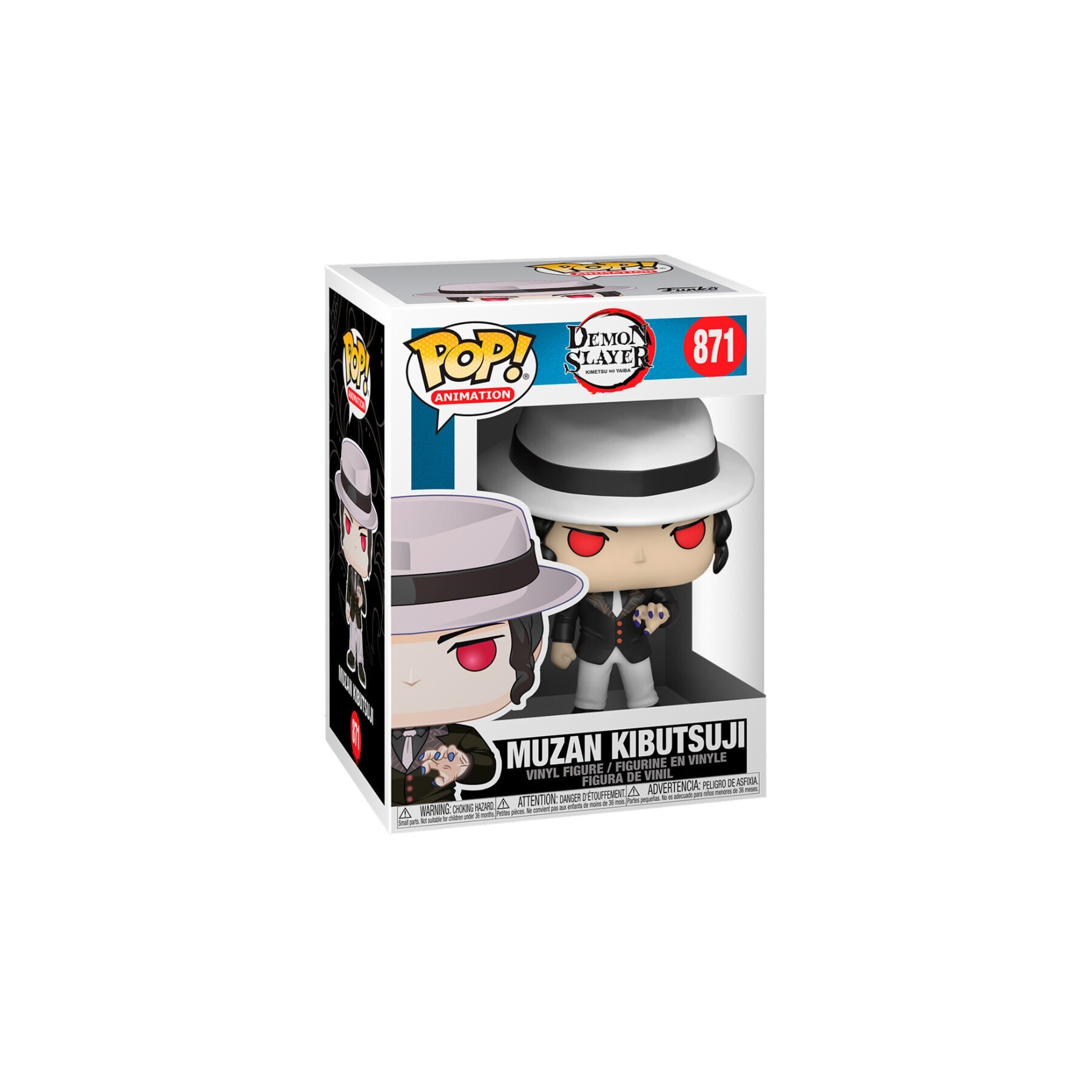 Figura POP Demon Slayer Kimetsu No Yaiba Muzan Kibutsuji