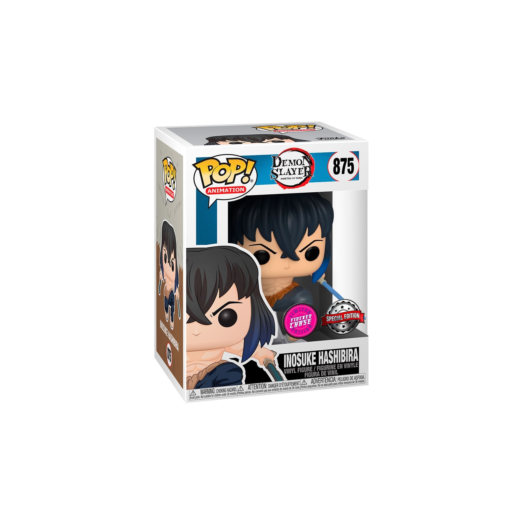 Figura POP Demon Slayer Kimetsu no Yaiba Inosuke Hashibira Exclusive Chase