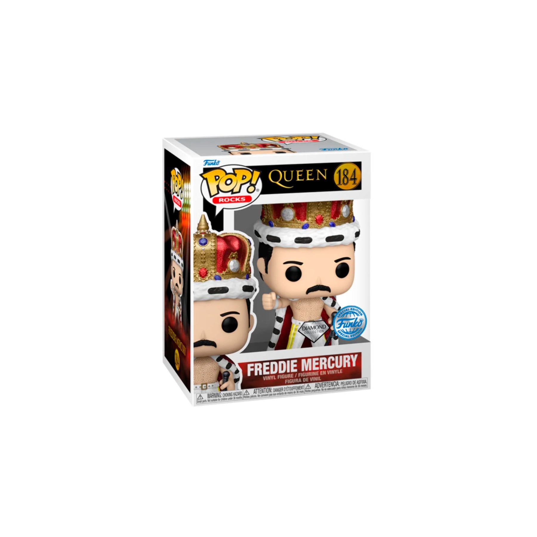 Figura POP Queen Freddie Mercury Exclusive