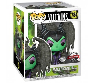 Figura POP Disney Villains Maleficent on Throne Diamond Exclusive