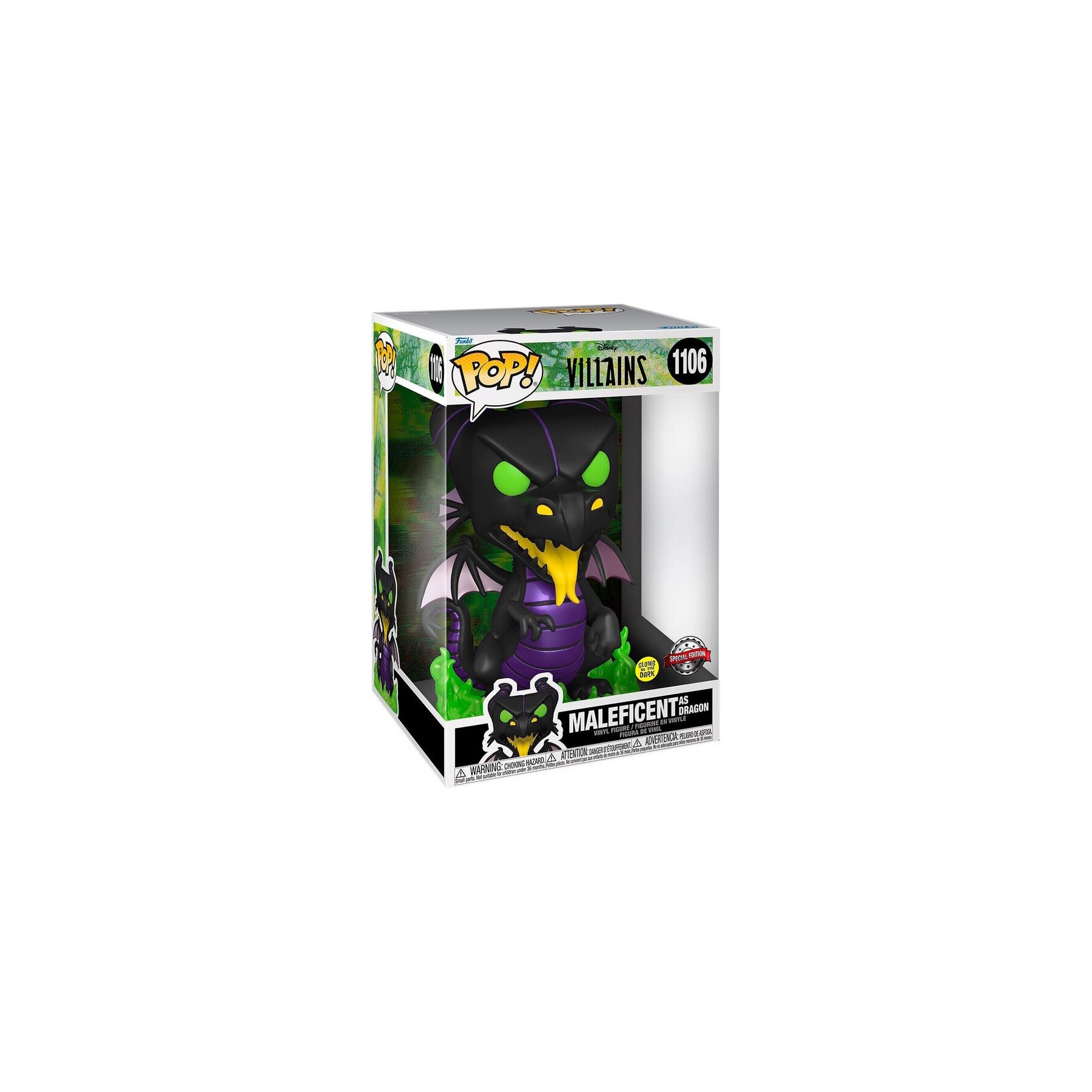 Figura POP Disney Villains Maleficient as Dragon Exclusive 25cm