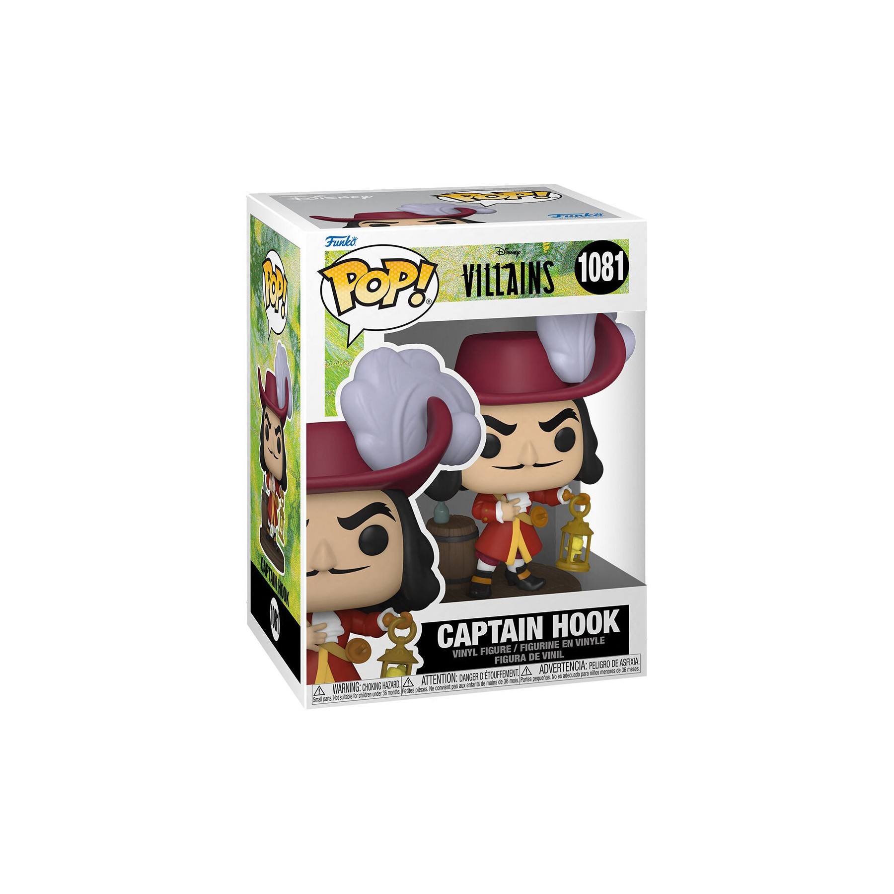 Figura POP Disney Villains Captain Hook