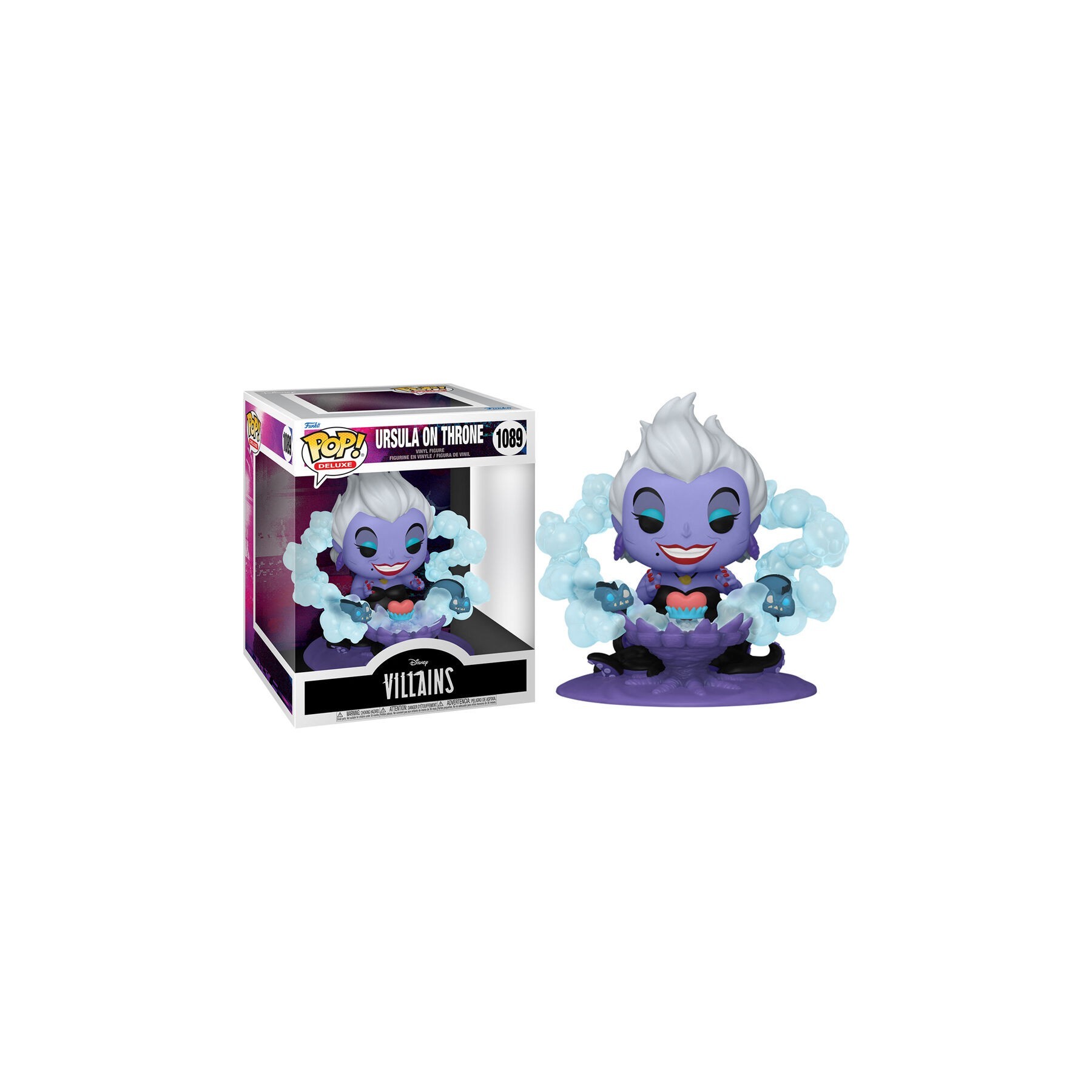 Figura POP Villains Ursula on Throne