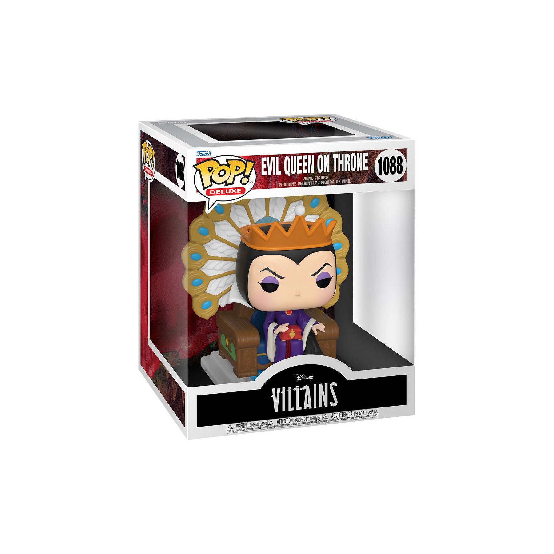 Figura POP Villains Evil Queen on Throne