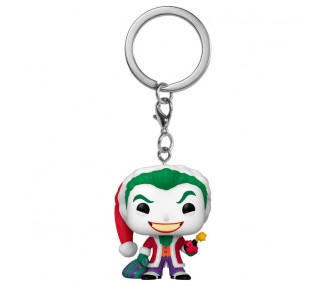 Llavero Pocket POP DC Comics Holiday The Joker Exclusive