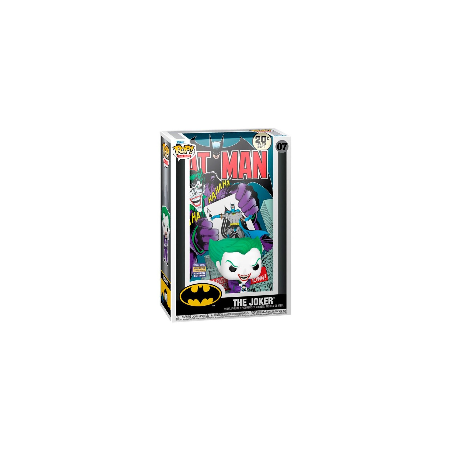 Figura POP Comic Cover Batman The Joker Exclusive