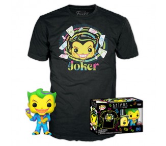 Set figura POP & Tee DC Comics Batman Joker Exclusive