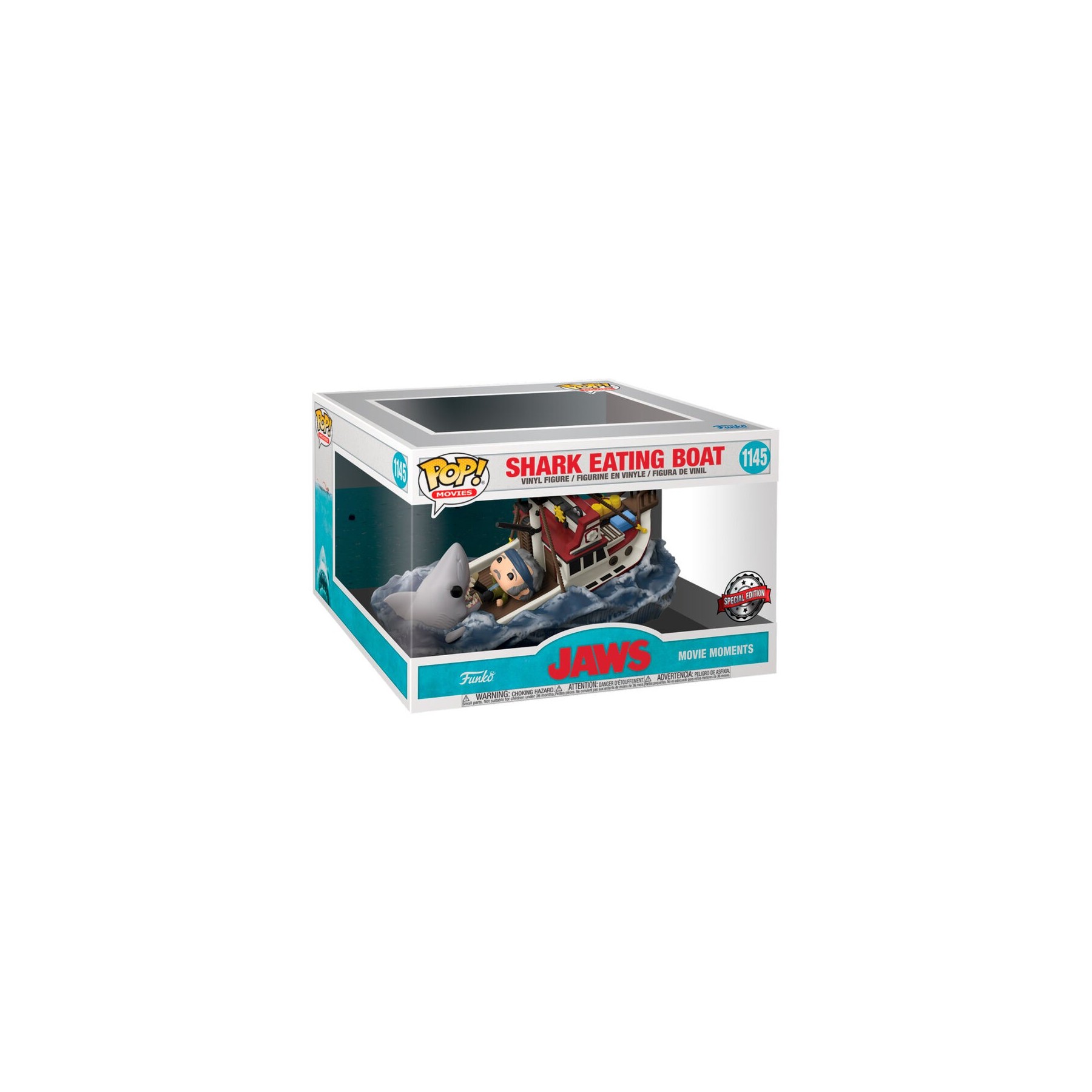Figura POP Jaws Eating Boat Exclusive