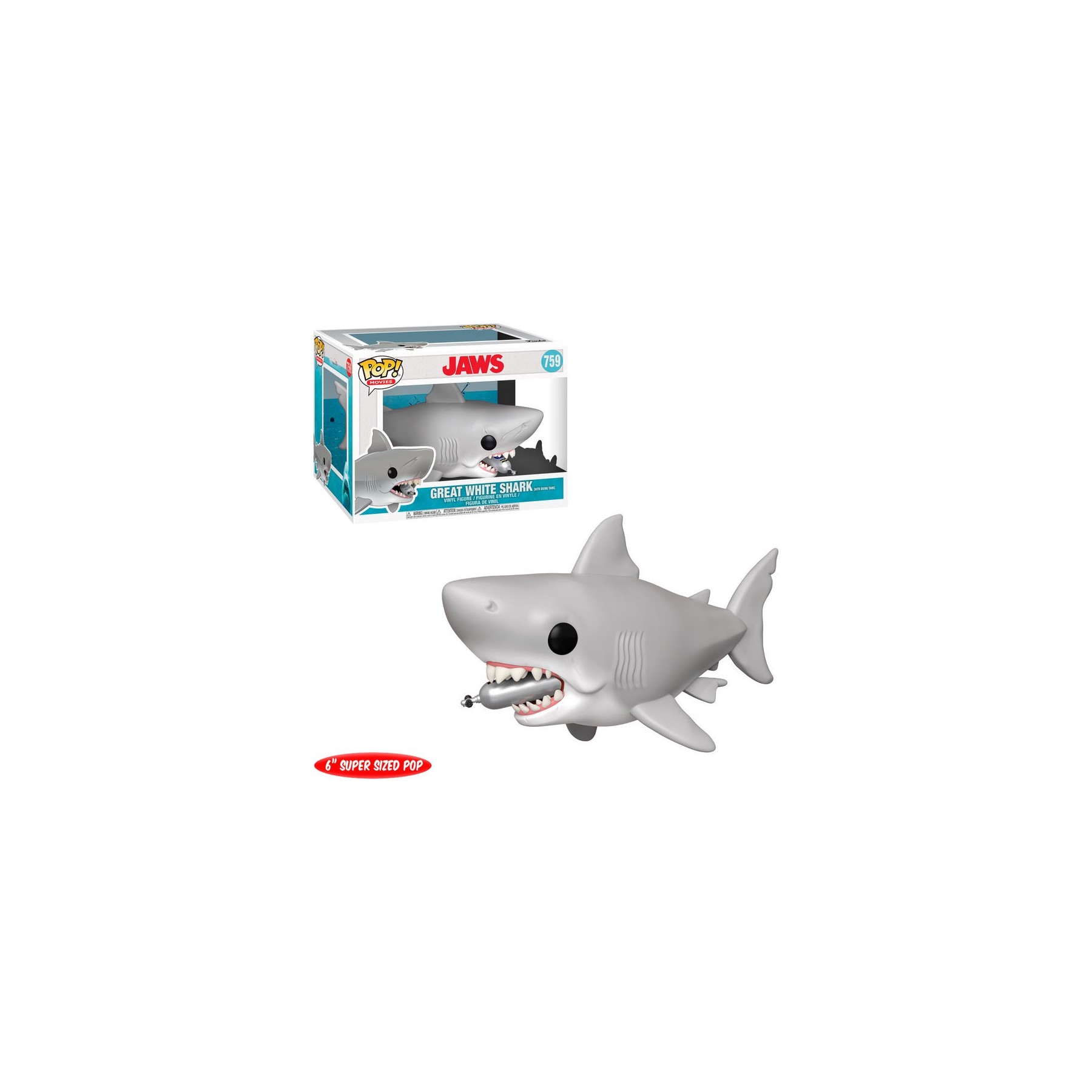 Figura POP Tiburon Diving tank 15cm