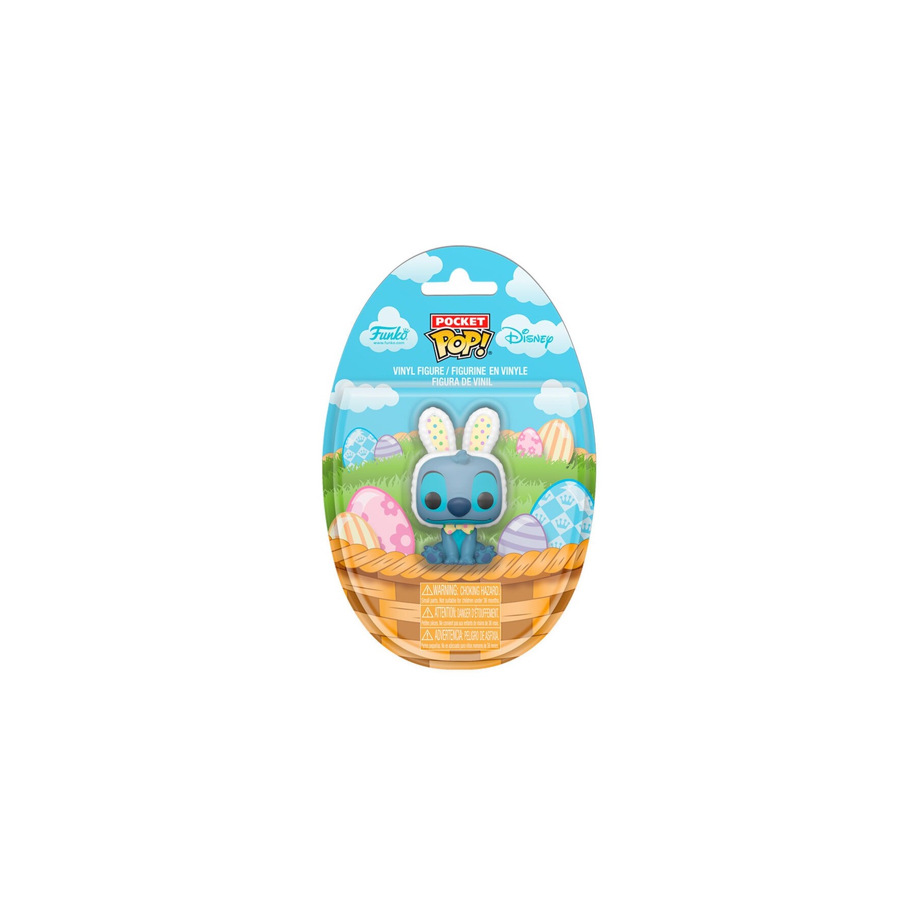 Figura Pocket POP Disney Stitch - Stitch Conejo de Pascua