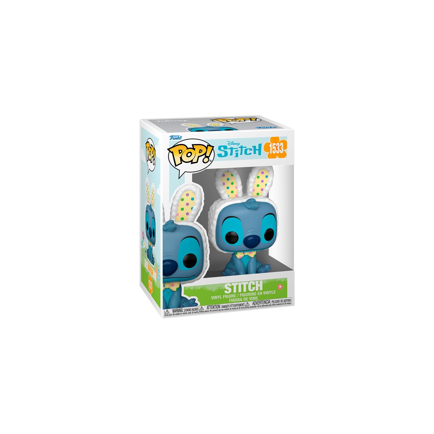 Figura POP Disney Stitch - Stitch Conejo de Pascua
