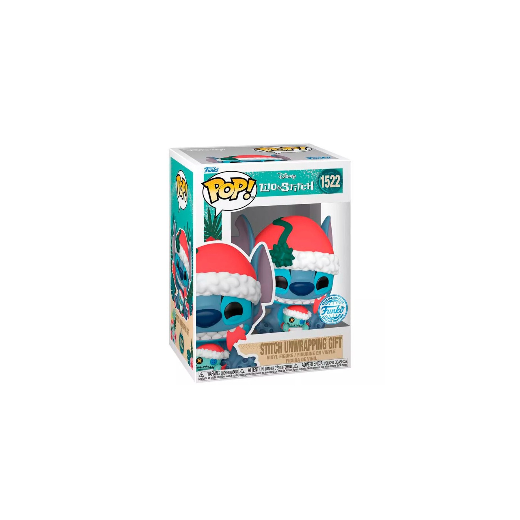 Figura POP Disney Lilo & Stitch - Stitch Unwrapping Gift