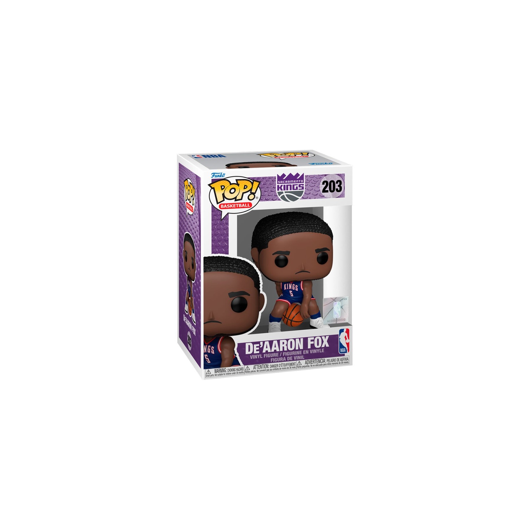 Figura POP NBA Sacramento Kings De Aaron Fox