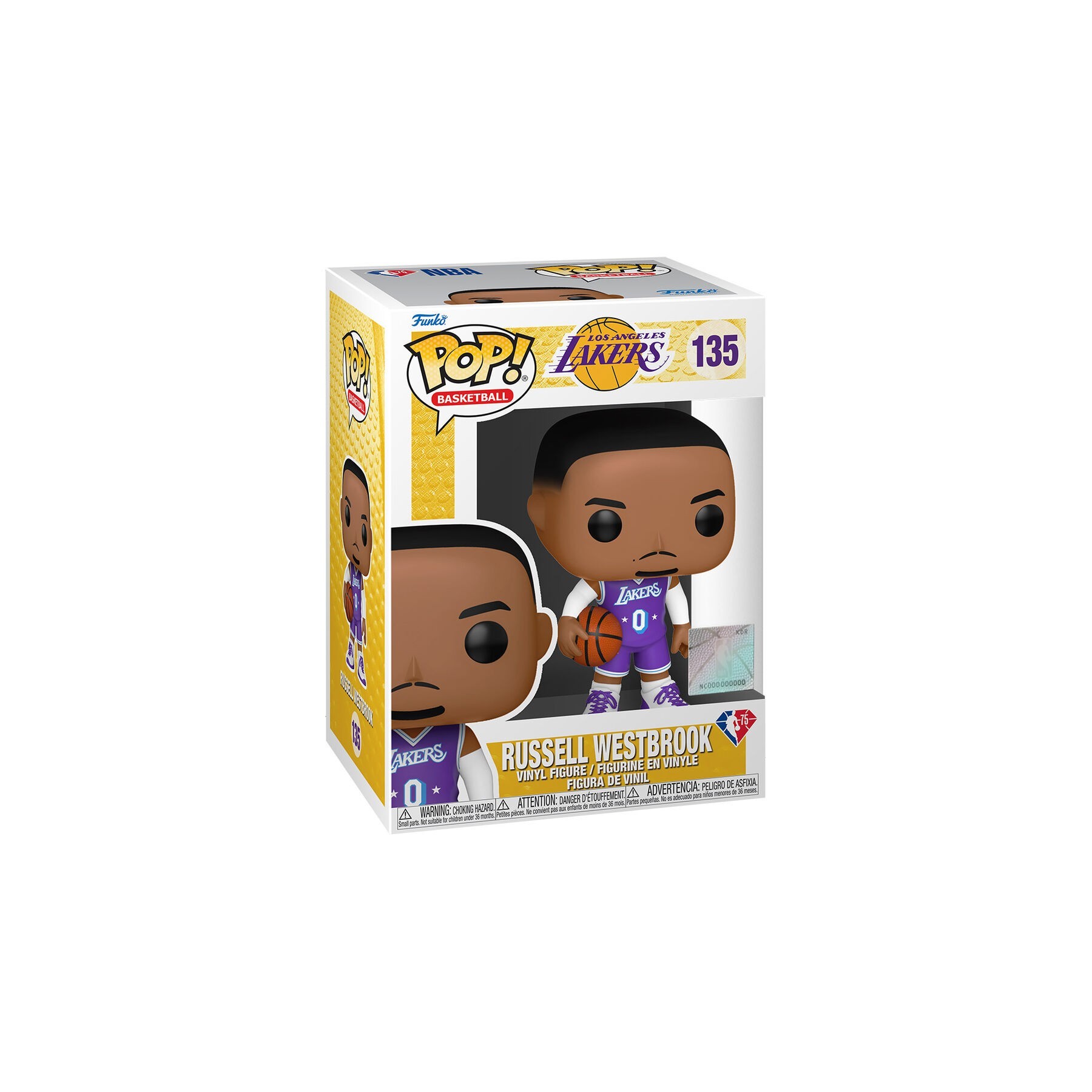 Figura POP NBA Russell Westbrook City Edition 2021