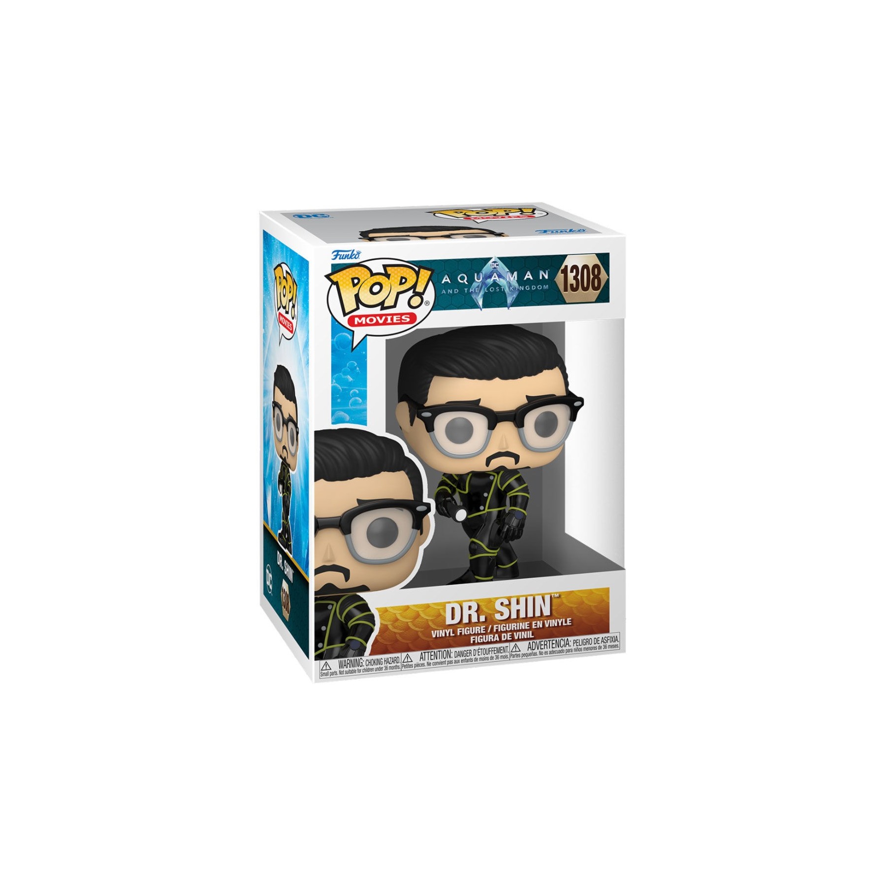 Figura POP DC Comics Aquaman y el Reino Perdido Dr. Shin