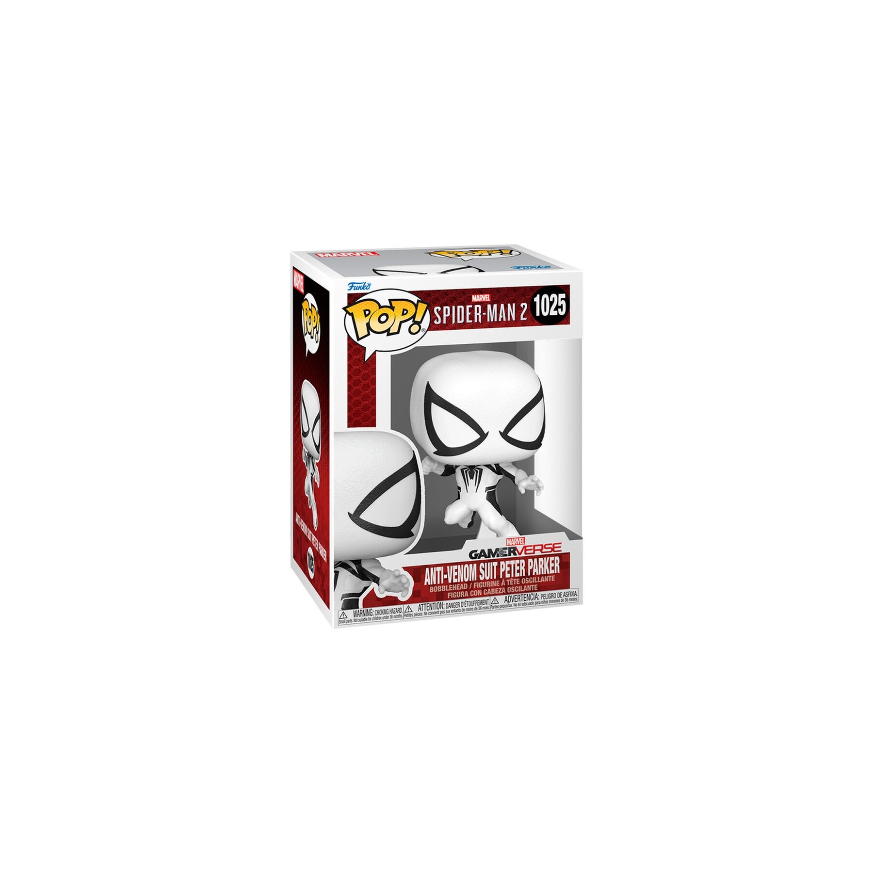 Figura POP Marvel Spider-Man 2 Anti-Venom Suit Peter Parker