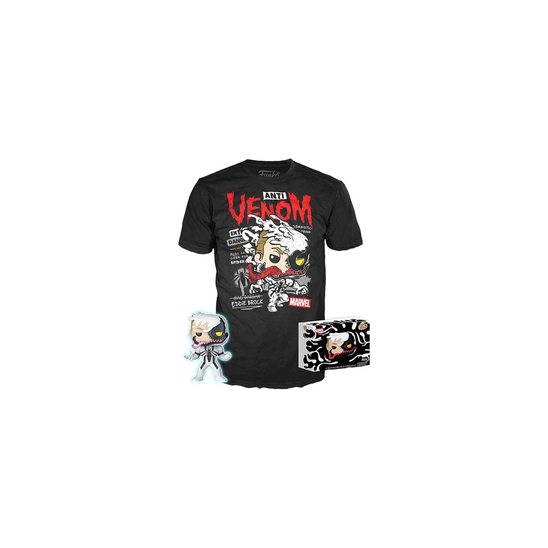 Set figura POP & Tee Marvel Anti-Venom