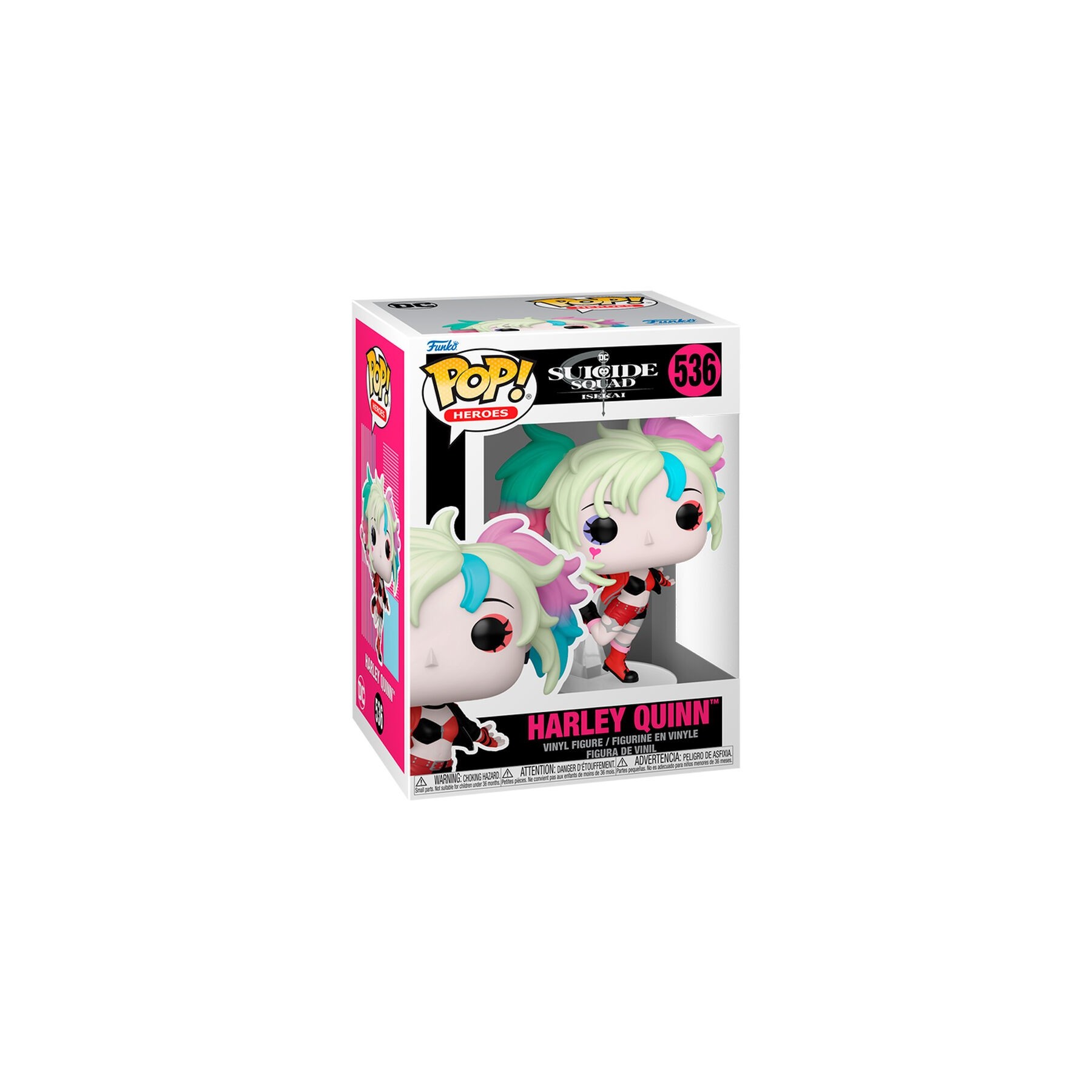 Figura POP DC Comics Escuadron Suicida Isekai Harley Quinn