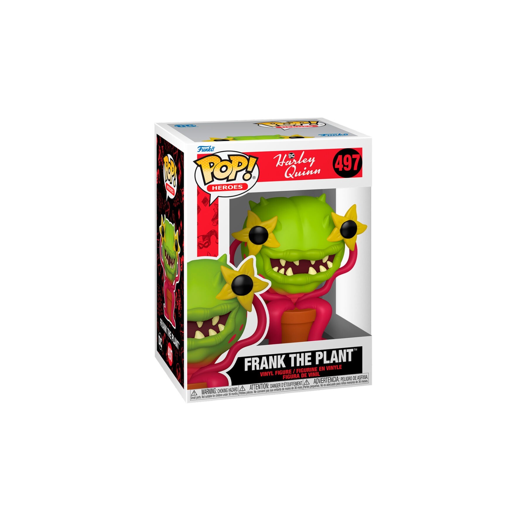 Figura POP DC Comics Harley Quinn Frank the Plant