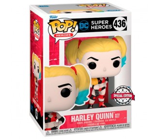 Figura POP DC Comics Super Heroes Harley Quinn Exclusive