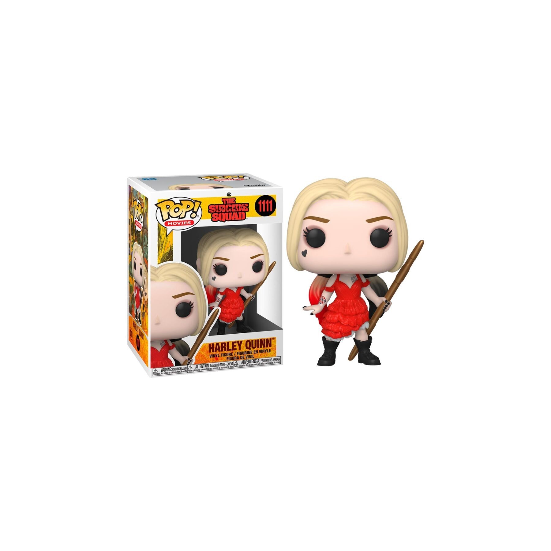 Figura POP DC The Suicide Squad Harley Quinn Damaged Dress