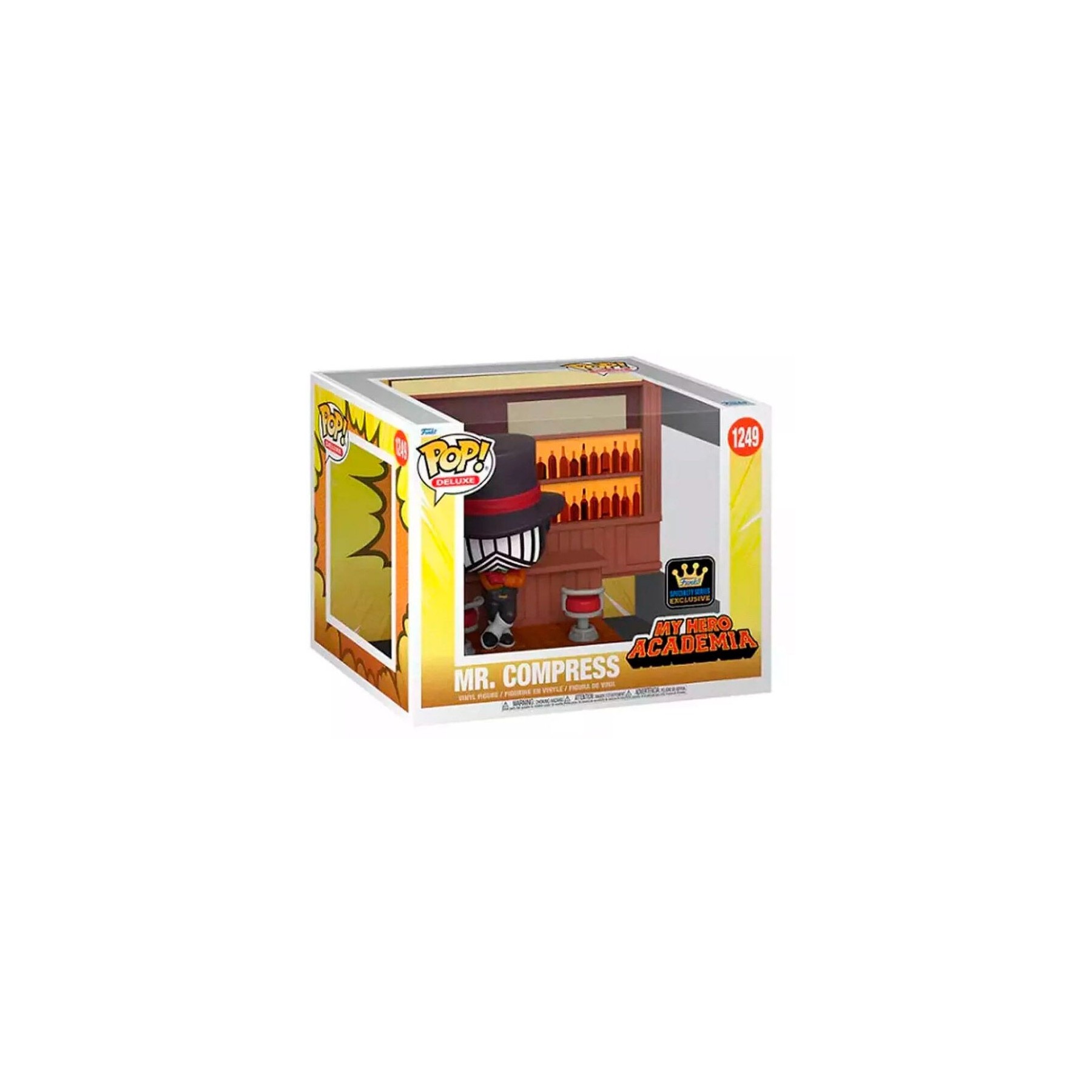 Figura POP Deluxe My Hero Academia Mr. Compress Exclusive