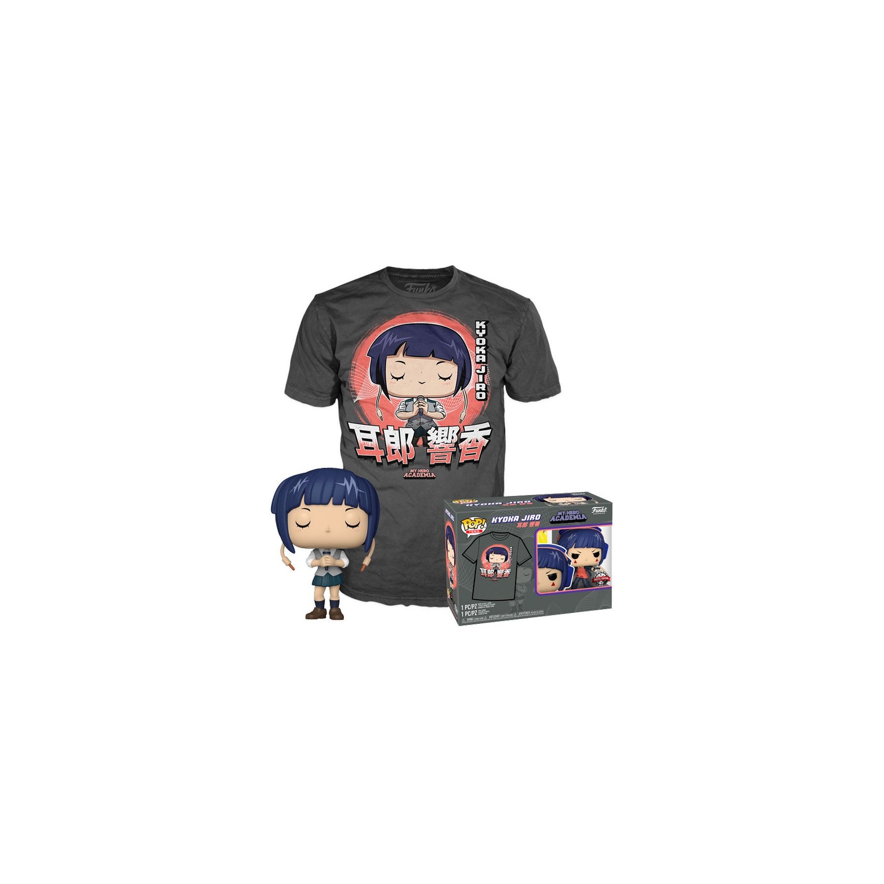 Set figura POP & Tee My Hero Academia Kyoka Jiro Exclusive