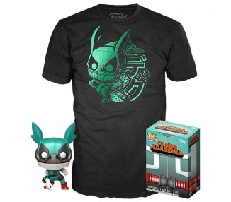 Set figura POP & Tee My Hero Academia Deku with Helmet
