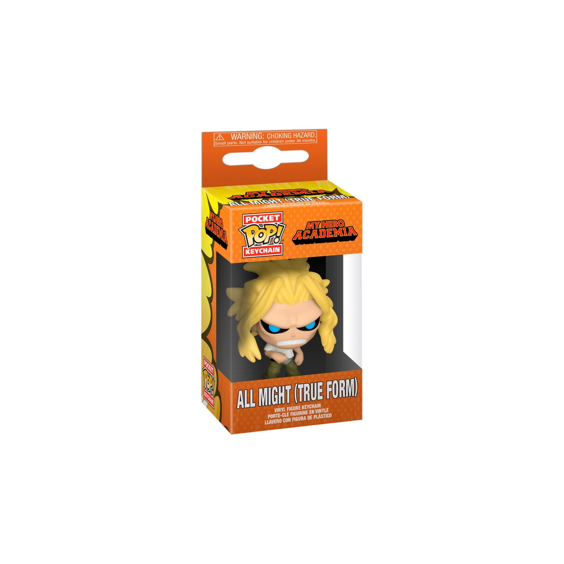 Llavero Pocket POP My Hero Academia All Might Weakened State