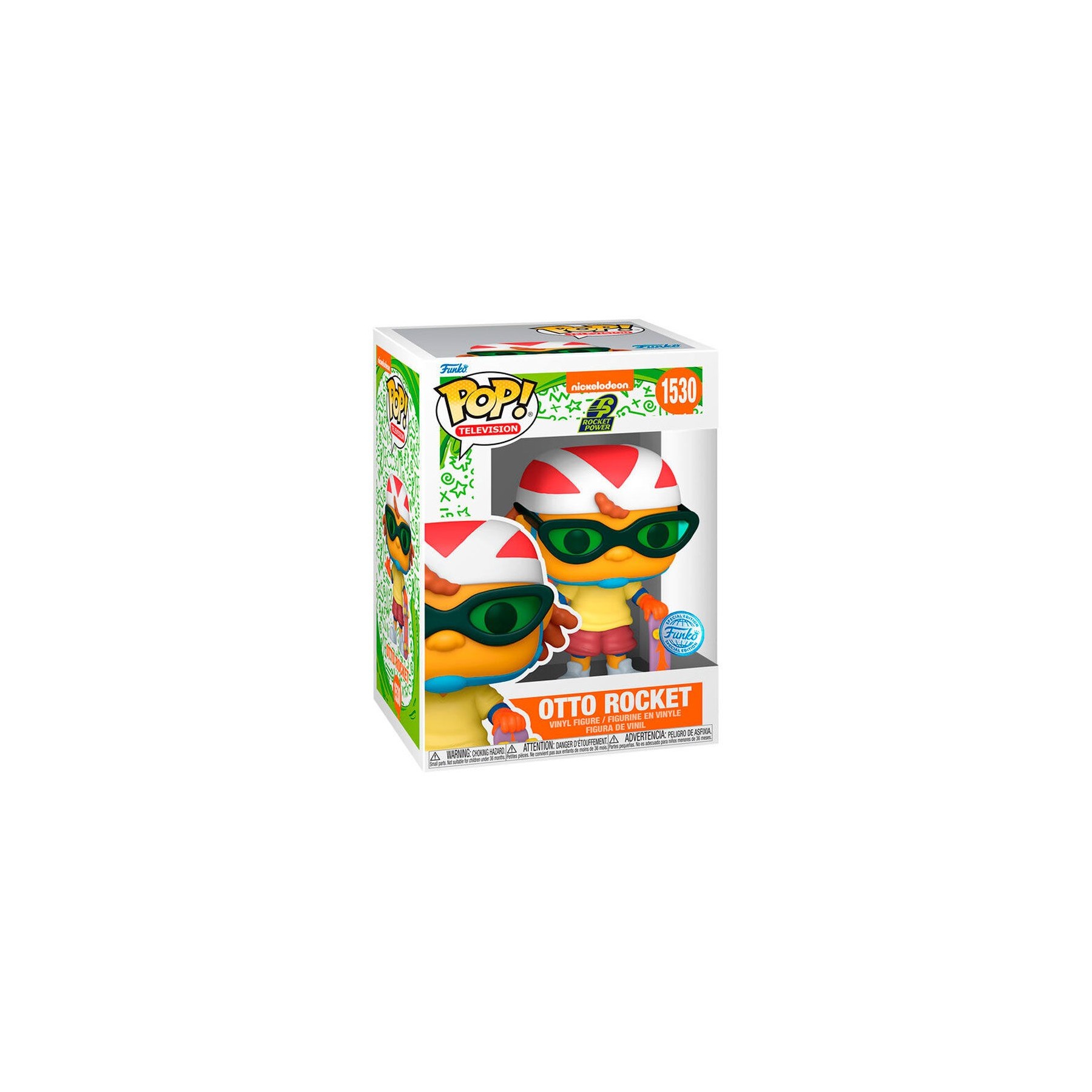 Figura POP Rocket Power -  Otto Rocket Exclusive