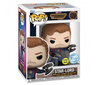 Figura POP Marvel Guardianes de la Galaxia Star-Lord Exclusive