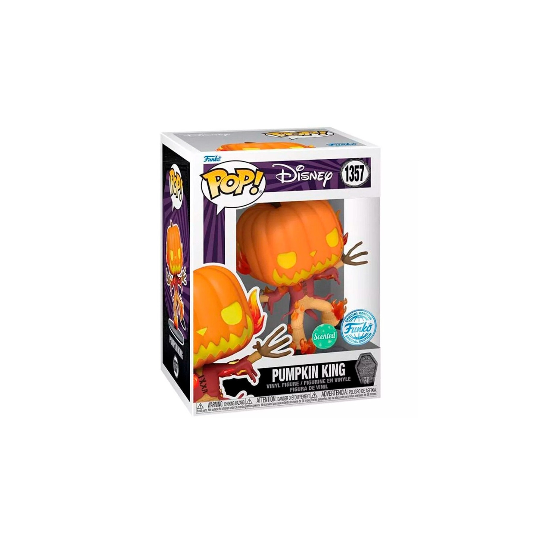 Figura POP Disney Pumpkin King Exclusive