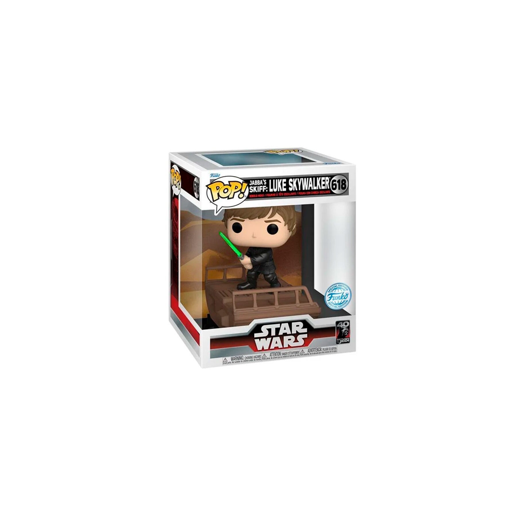 Figura POP Deluxe Star Wars Luke Skywalker Exclusive