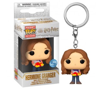 Llavero Pocket POP Harry Potter Holiday Hermione Exclusive