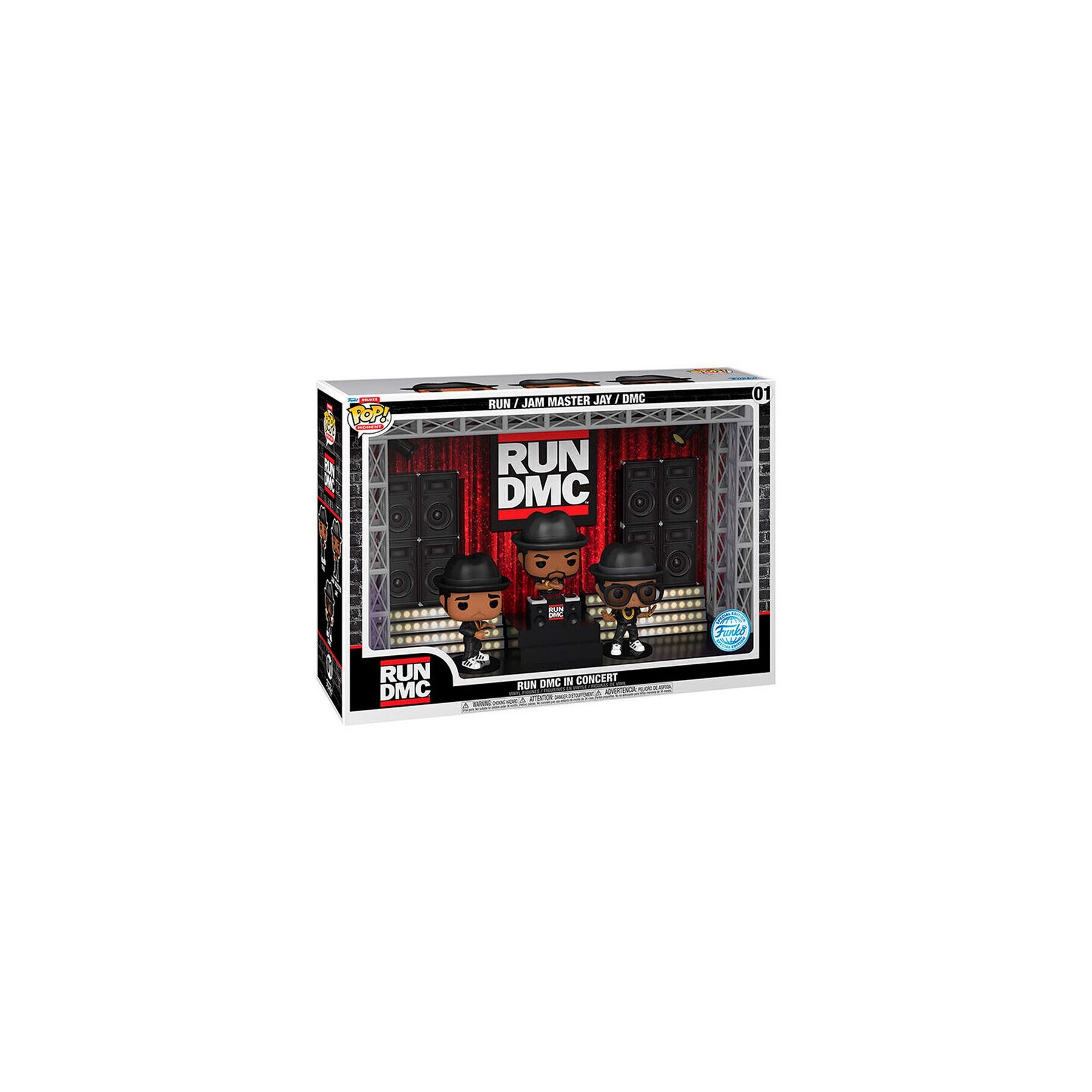 Figura POP Moments Deluxe Run DMC in Concert Exclusive