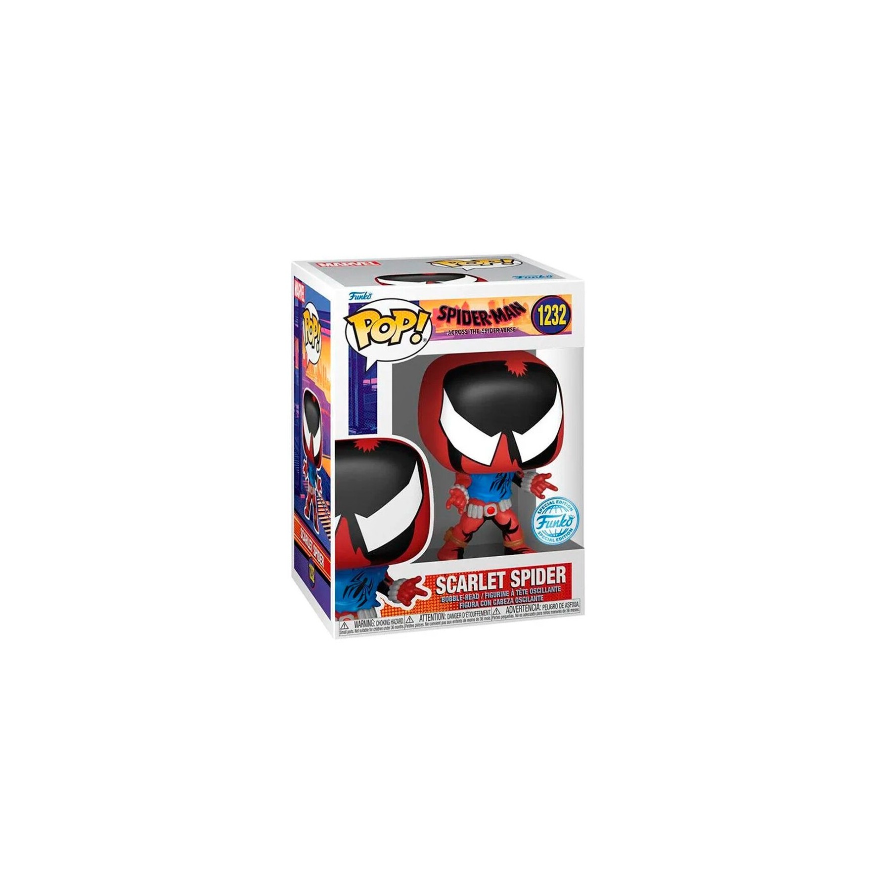 Figura POP Spiderman Scarlet Spider Exclusive