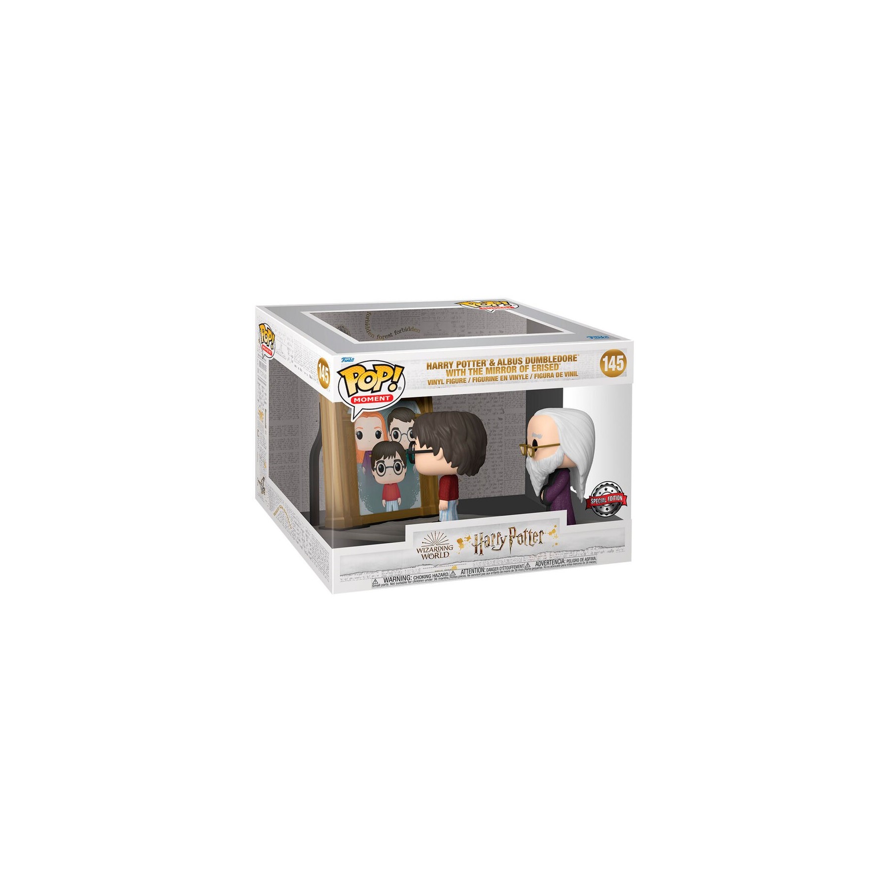 Figura POP Moment Harry Potter & Albus Dumbledore the Mirror of Erised
