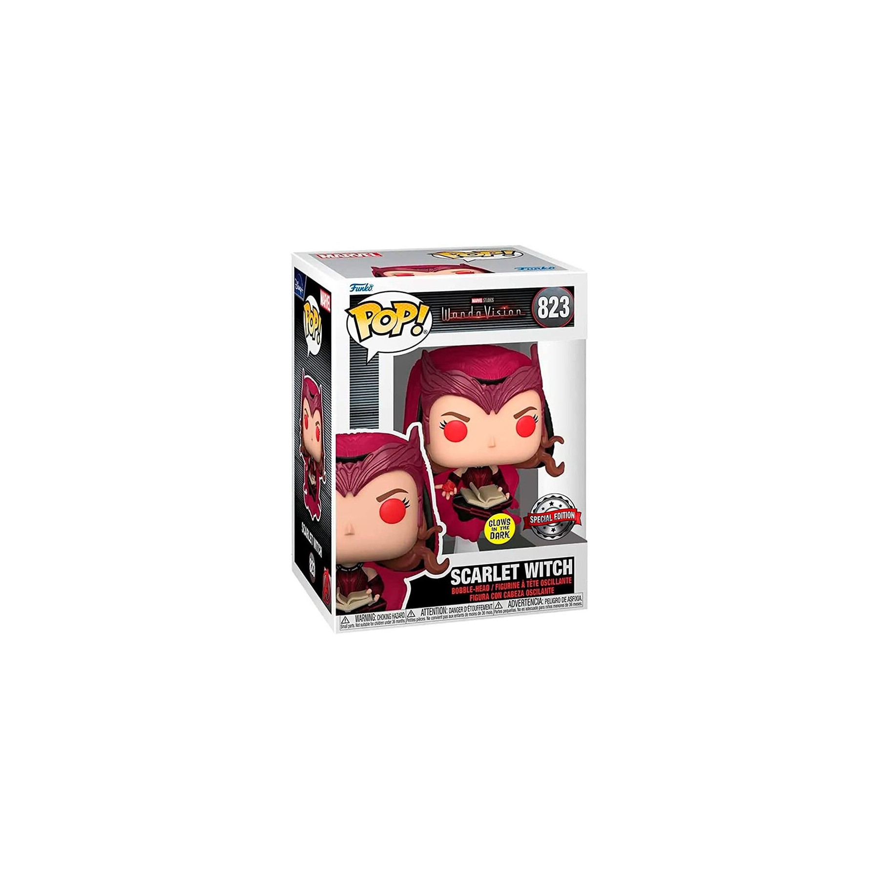 Figura POP Marvel Wanda Vision Scarlet Witch Exclusive