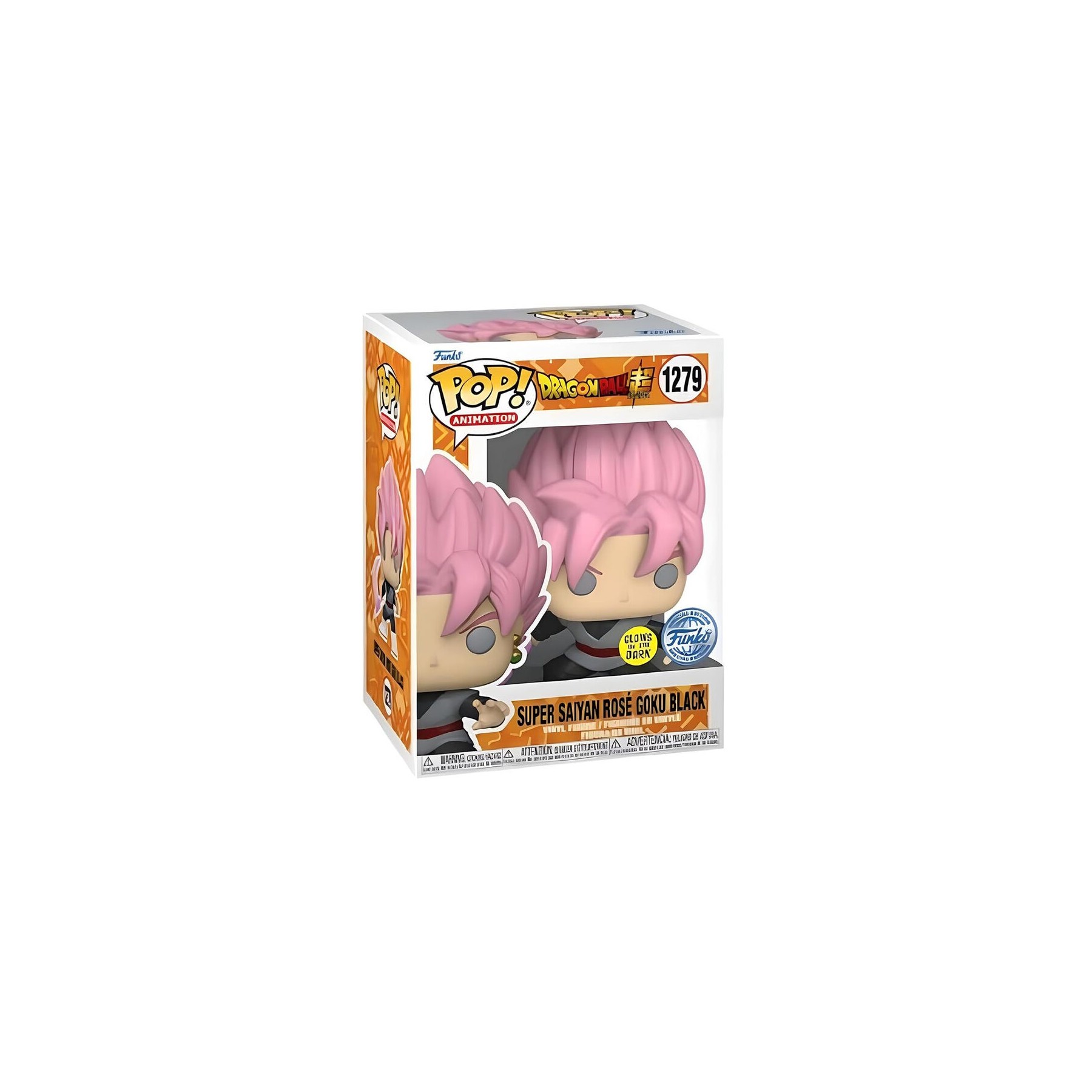 Figura POP Dragon Ball Super - Super Saiyan Rose Goku Black Exclusive