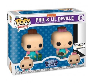 Blister 2 figuras POP Rugrats Phil & Lil Exclusive