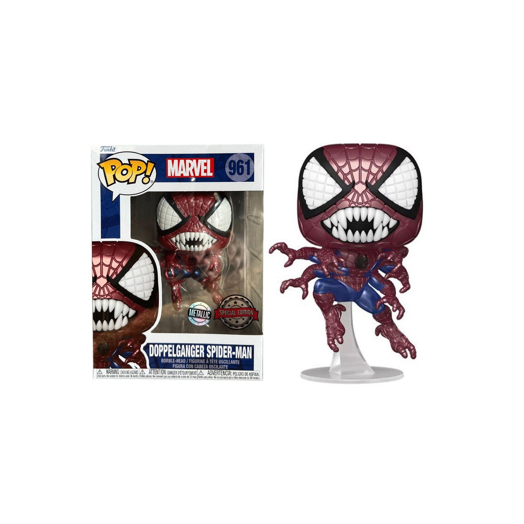 Figura POP Marvel Doppelganger Spiderman Exclusive