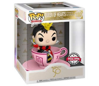 Figura POP Walt Disney World 50th Queen of Hearts at mad tea party Exclusive