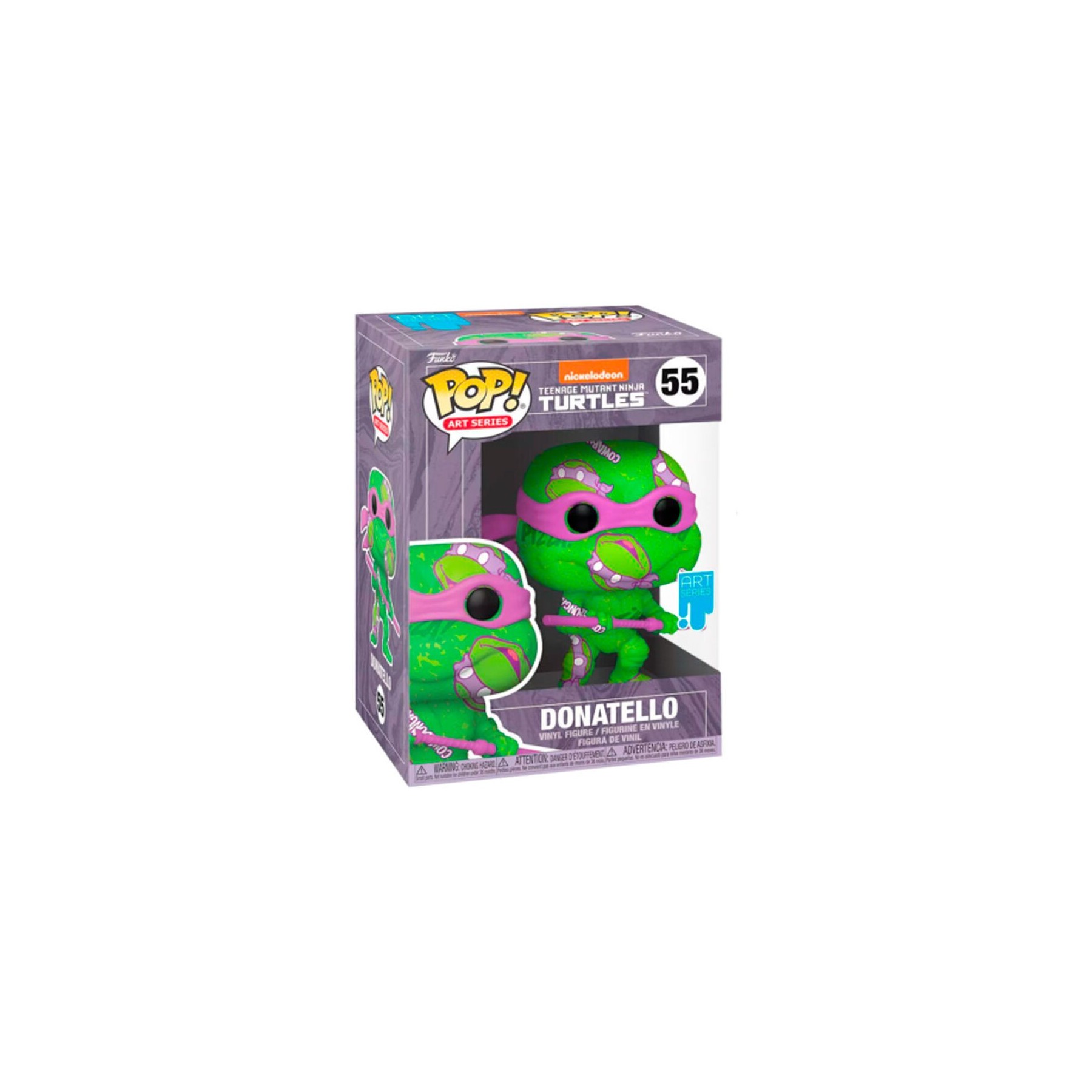 Figura POP Tortugas Ninja Donatello Artist + Case Exclusive