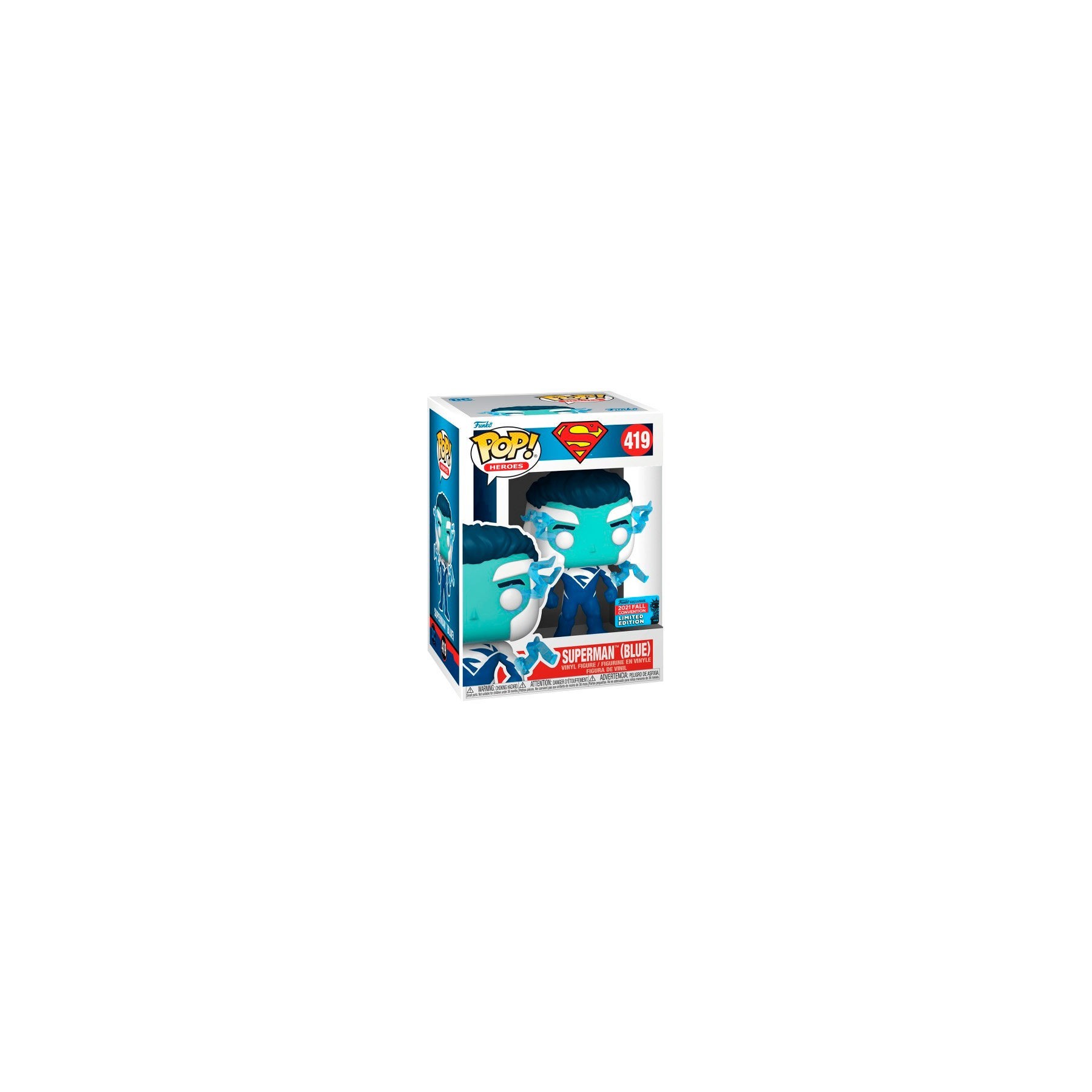 Figura POP DC Comics Superman Blue Exclusive